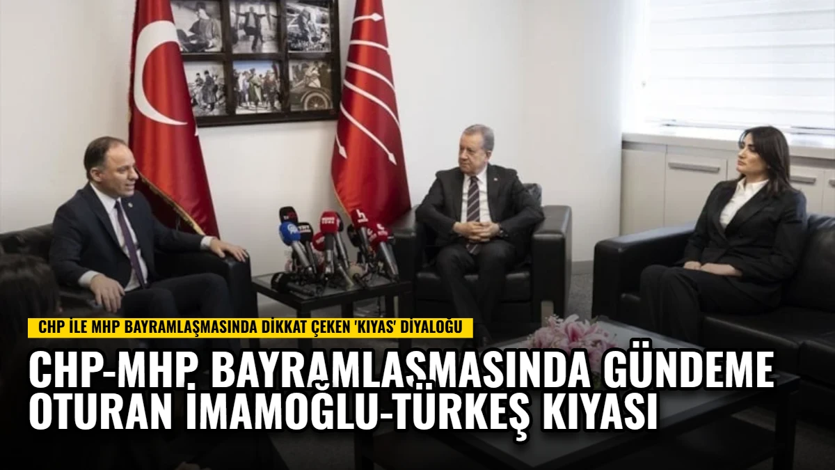 CHP-MHP Bayramlaşmasında Gündeme Oturan İmamoğlu-Türkeş Kıyası