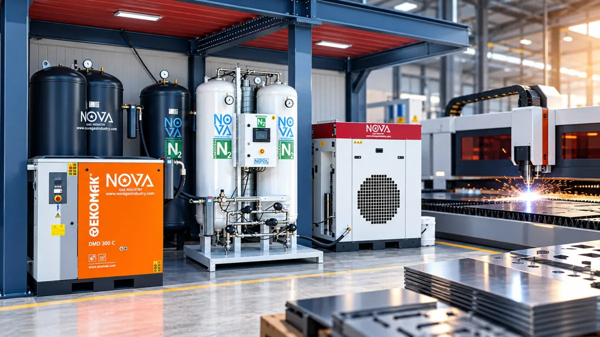 NOVA GAS INDUSTRY AZOT JENERATÖRÜ TEKNOLOJİSİYLE SANAYİDE YENİ BİR DÖNEM