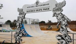 Artık Derinceli gençlerin de skate parkı var