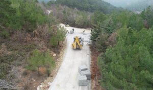 Kazdağları’nda yol sorunu bitiyor