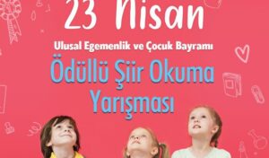 İzmit’ten23 Nisan temalı online şiir yarışması