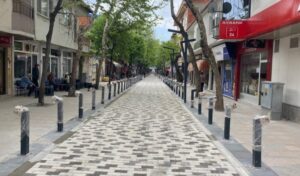 Atatürk Caddesi Avrupai görümnüme kavuştu