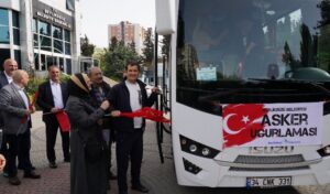 Beylikdüzü’nden askerler için temsili uğurlama