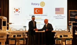 Rotary’den tıbbi cihaz bağışı