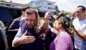 Bayramı depremin vurduğu Hatay’da karşıladı