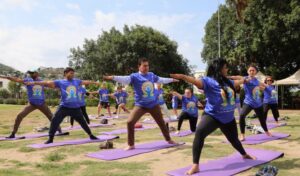 Hindistan Başkonsolosu Bodrum’da yoga yaptı