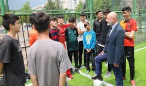 Kayseri Kocasinan’da parklar yenileniyor