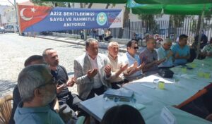 Manisa Akhisar’da şehitlere anma