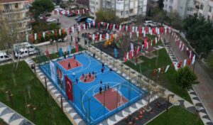 İstanbul Silivri yeni park ve spor alanına kavuştu