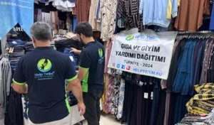 Help Yetim Türkiye’de yardım faaliyetlerini sürdürüyor