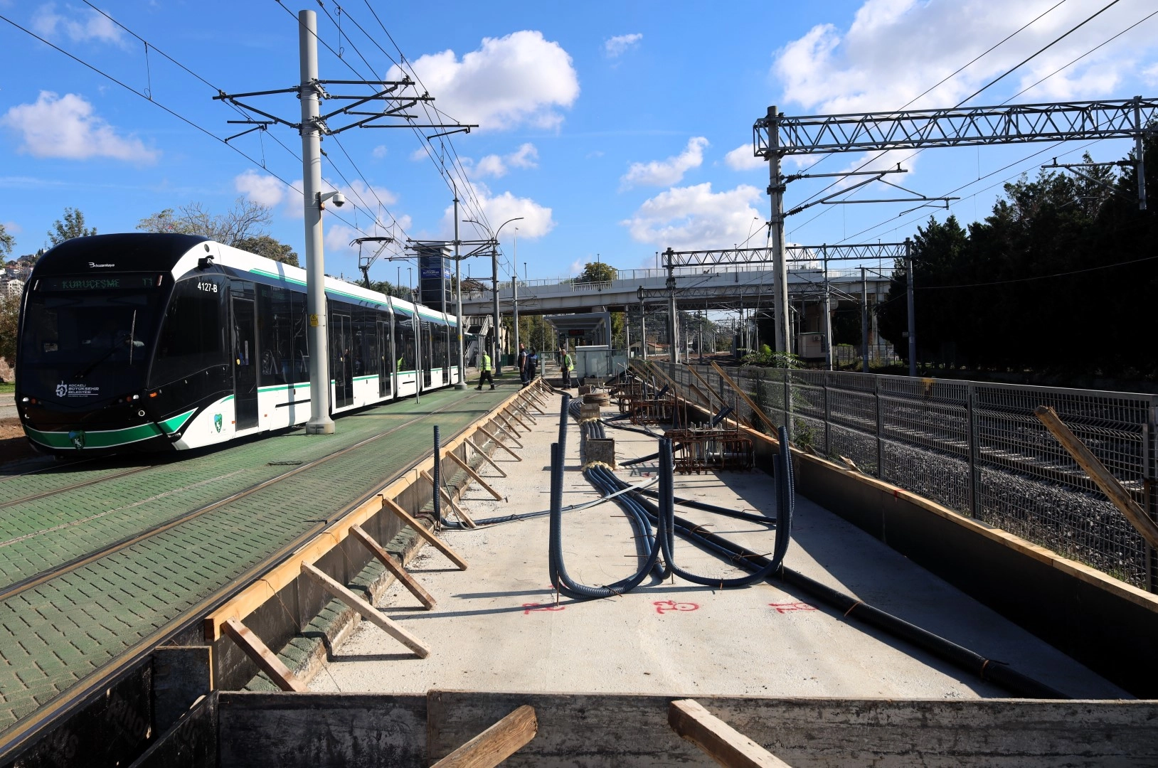 Kocaeli’de tramvay hattında genişleme hızla sürüyor