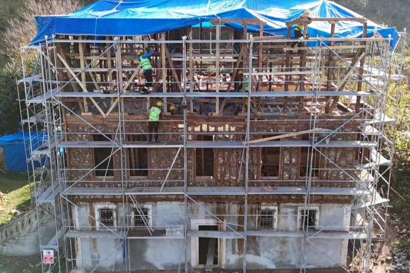 Ordu’da Çamaş Cevat Bey Konağı restorasyonla hayat buluyor
